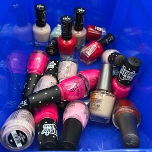 China Glaze/ Sally Hansen Nail Lacquer Polish Lot 18 pcs